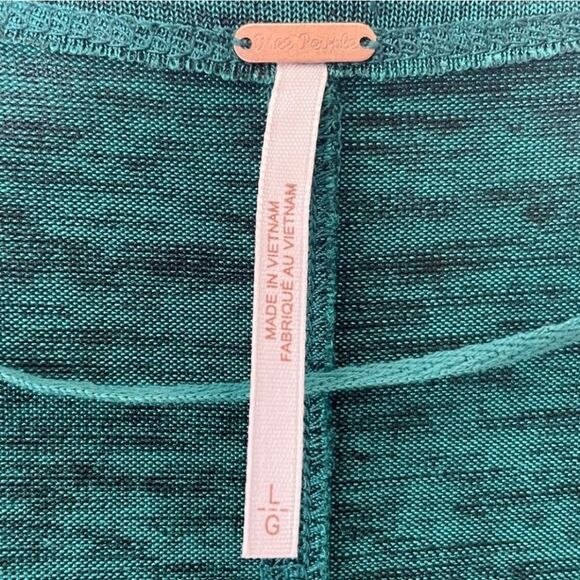 Free People Killer Queen Top in Dark Green - Picture 6 of 7